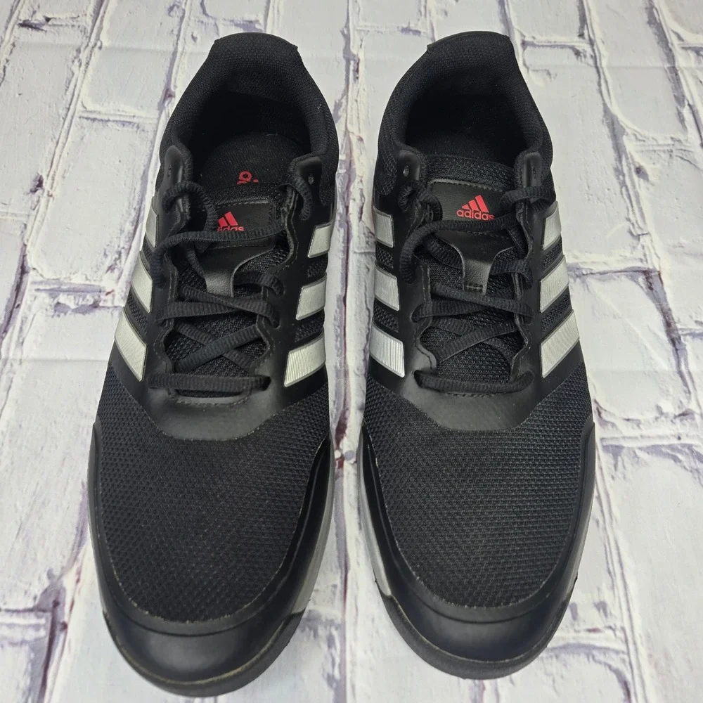 Adidas Tech Response 2.0 Golf Shoes Mens 11 Black Silver Spikeless EG5313‎